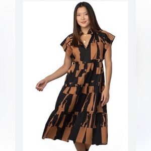 Crosby by Mille Burch Watts dress size L